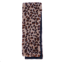 Faux Rex Rabbit Fur Pull-Through Scarf