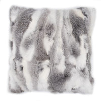 Rabbit Fur Pillow