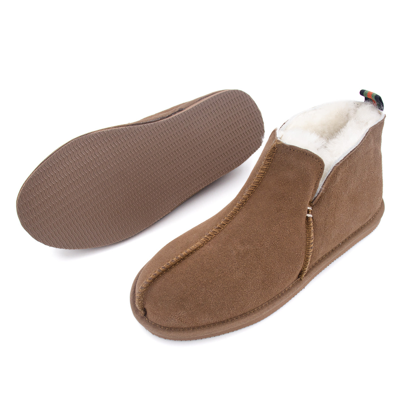 Men's Sheepskin Slipper Booties