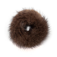 Mink Fur Scrunchie