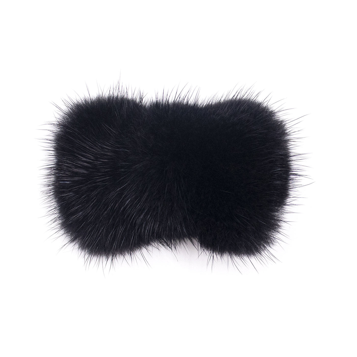 Mink Fur Bow Shaped Hair Clip