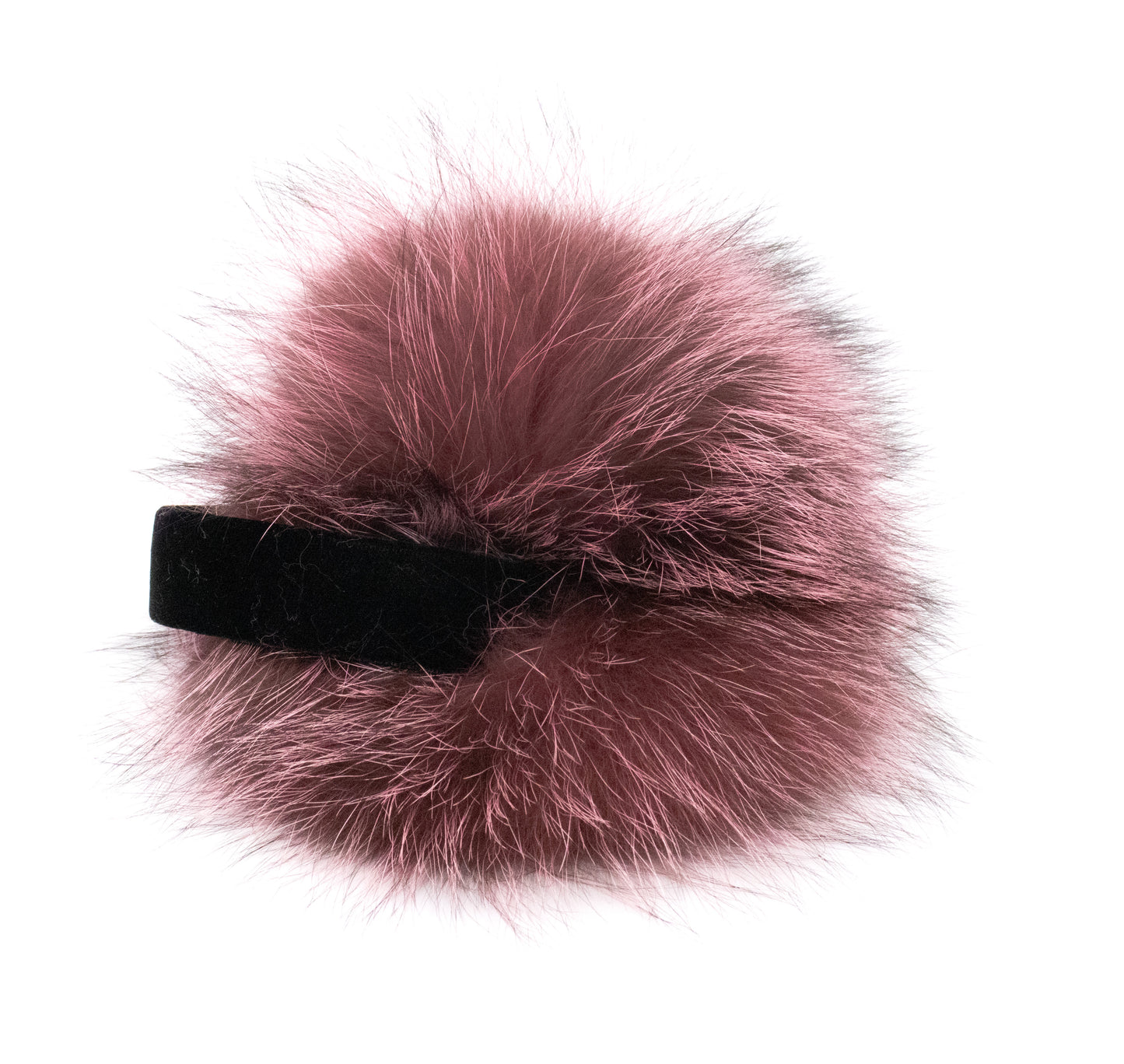 Fox Fur Earmuff with Velvet Band