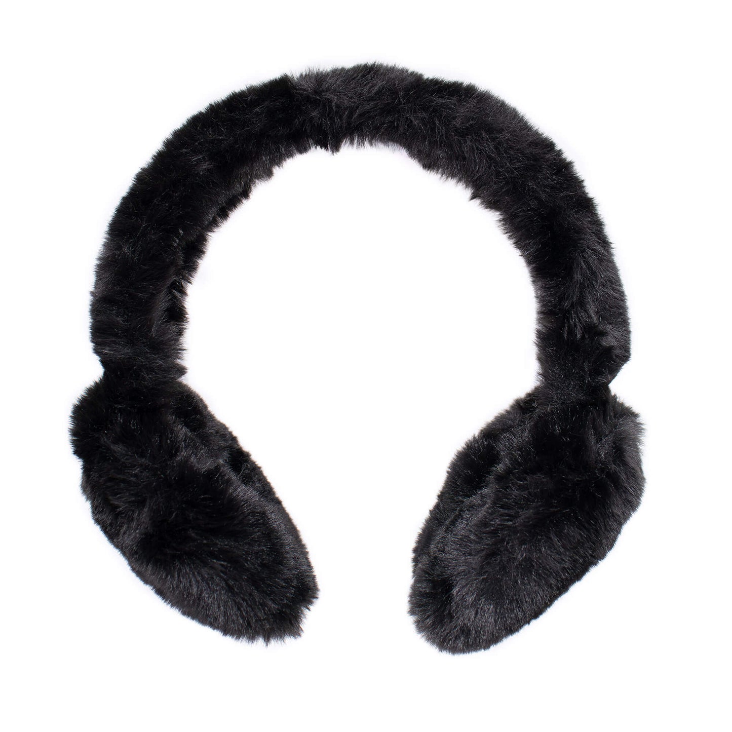 Faux Rex Rabbit Earmuffs with Halo Band