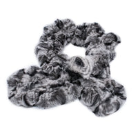 Rex Rabbit Fur Ruffle Pull-Through