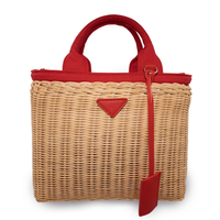 Straw Basket Purse