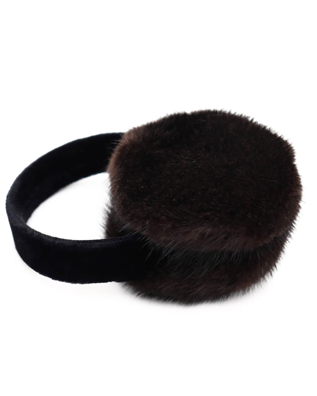 Mink Fur Earmuffs with Velvet Band