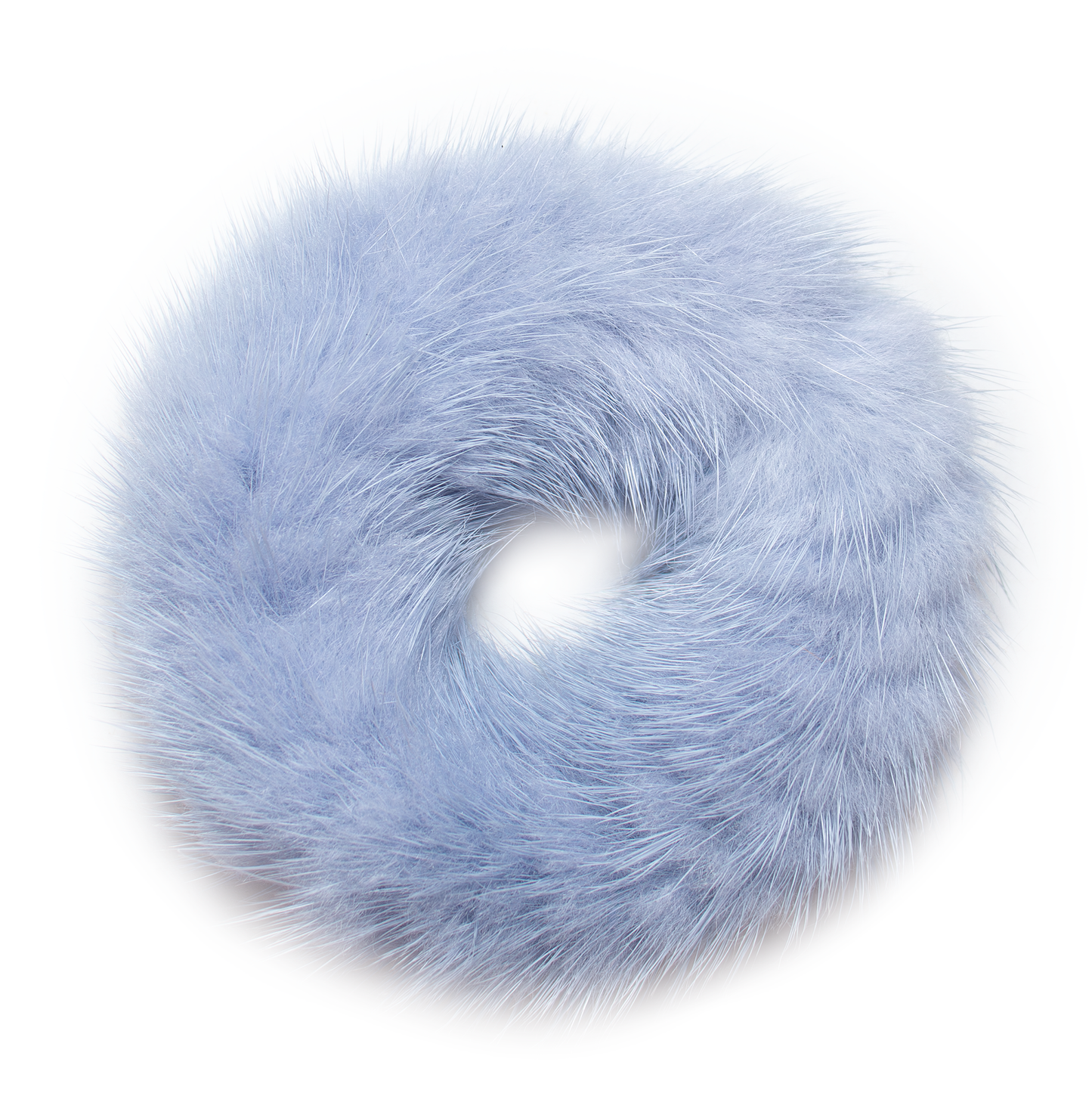 Mink Fur Scrunchie