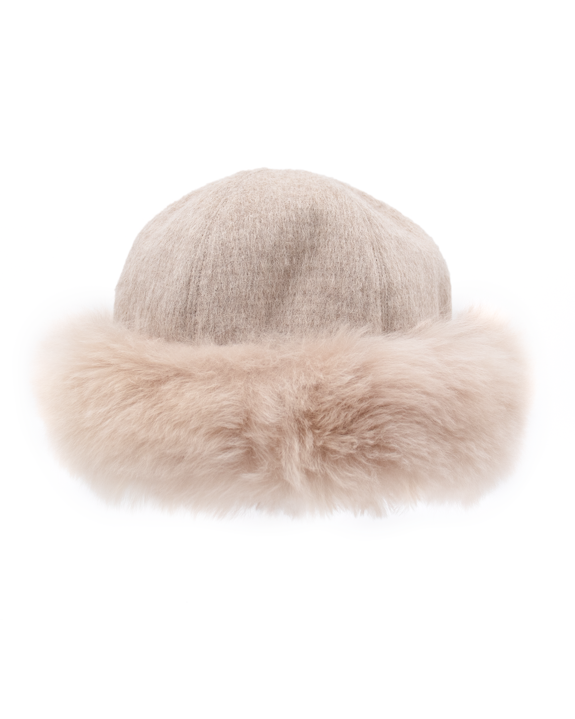 Alpaca Fur Cuff Hat