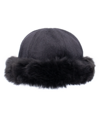 Alpaca Fur Cuff Hat