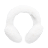 Rex Rabbit Fur Earmuffs with Halo Band