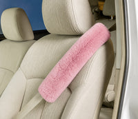 Shearling Seat Belt Cover