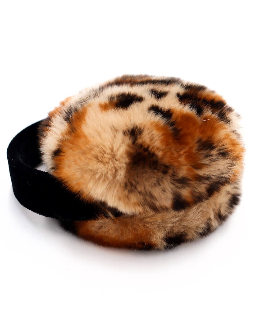 Rex Rabbit Fur Earmuffs with Velvet Band