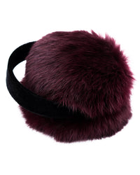 Rabbit Fur Earmuffs with Velvet Band