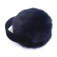 Rabbit Fur Earmuffs with Velvet Band