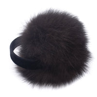 Fox Fur Earmuff with Velvet Band