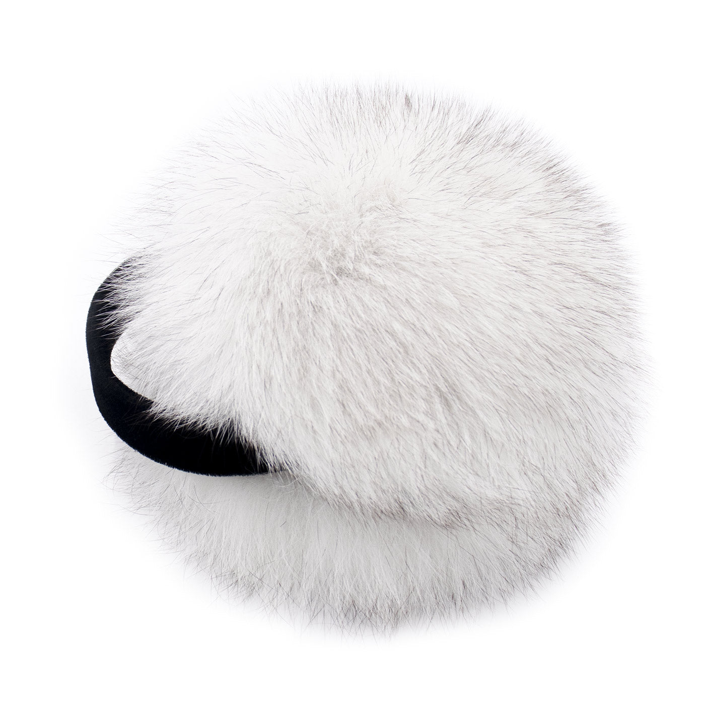 Fox Fur Earmuff with Velvet Band