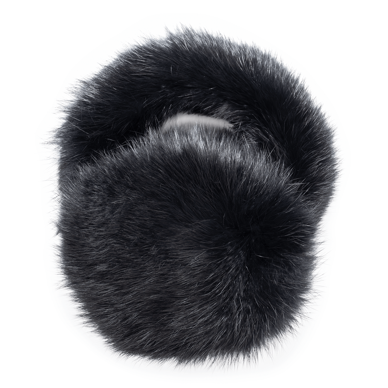 Long Haired Rabbit Earmuff with Halo Band