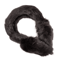 Long Haired Rabbit Earmuff with Halo Band