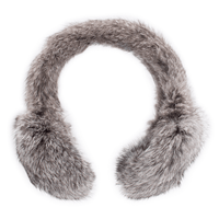 Rabbit earmuffs with fur band