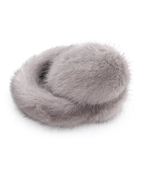 Mink Fur Earmuffs with Halo Band