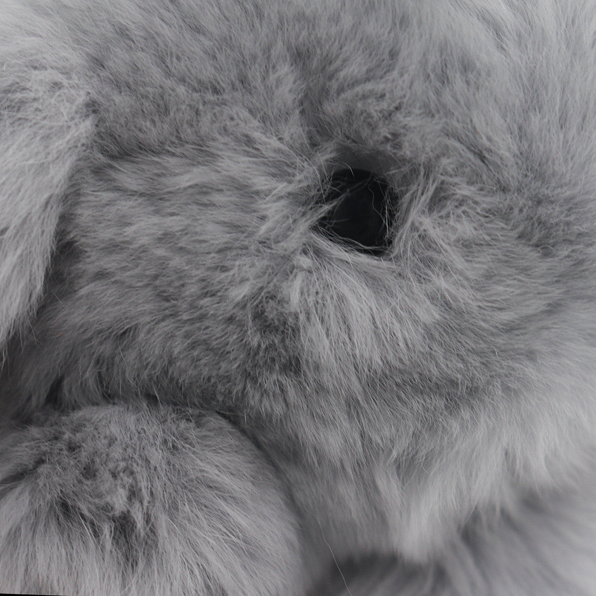 Rex Rabbit Fur Bunny Keychain
