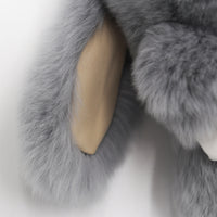 Rex Rabbit Fur Bunny Keychain