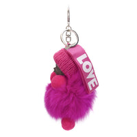 Fox Fur Baby Keychain