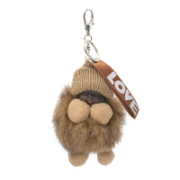 Fox Fur Baby Keychain