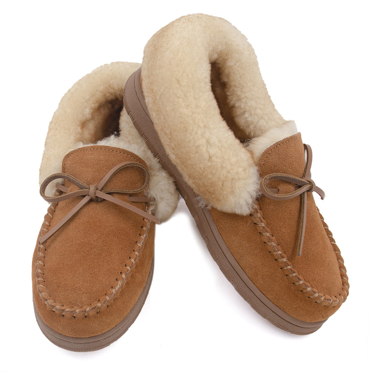Women's Shearling Moccasins
