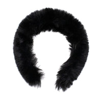 Black Faux Rex Hairband