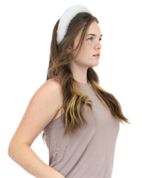 Faux Rex Rabbit Fur Hairband
