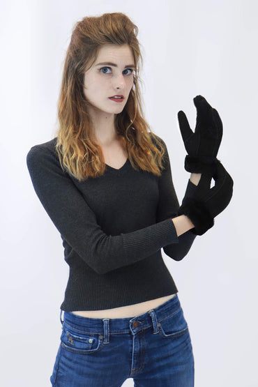 Shearling Gloves