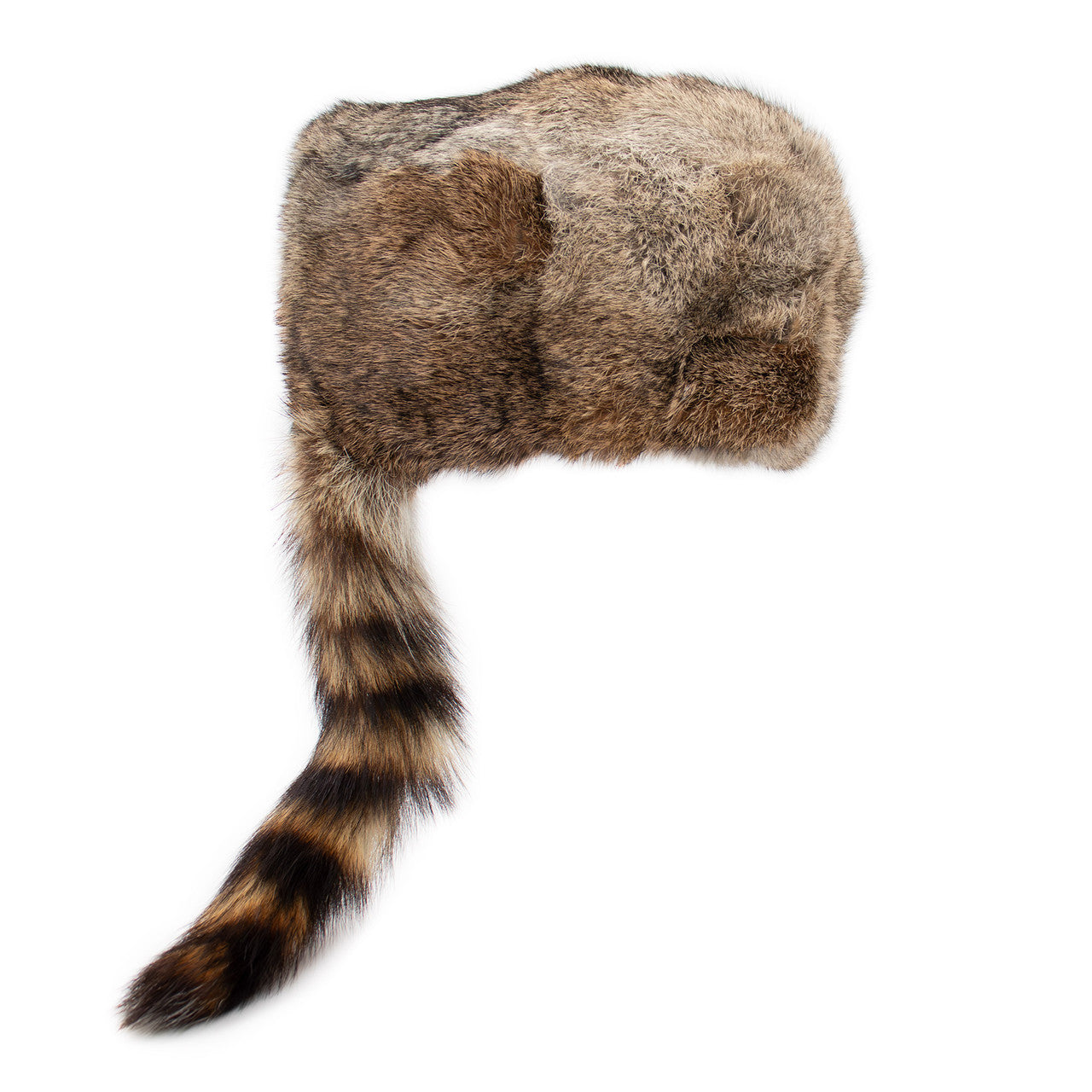 Rabbit Fur Davy Crockett Hat