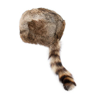 Rabbit Fur Davy Crockett Hat