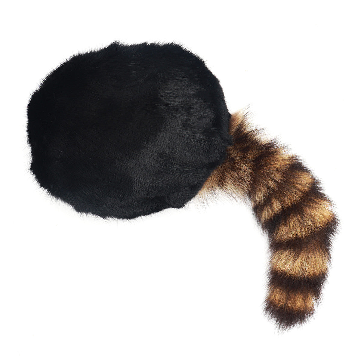 Rabbit Fur Davy Crockett Hat