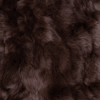 Close up of brown rabbit fur