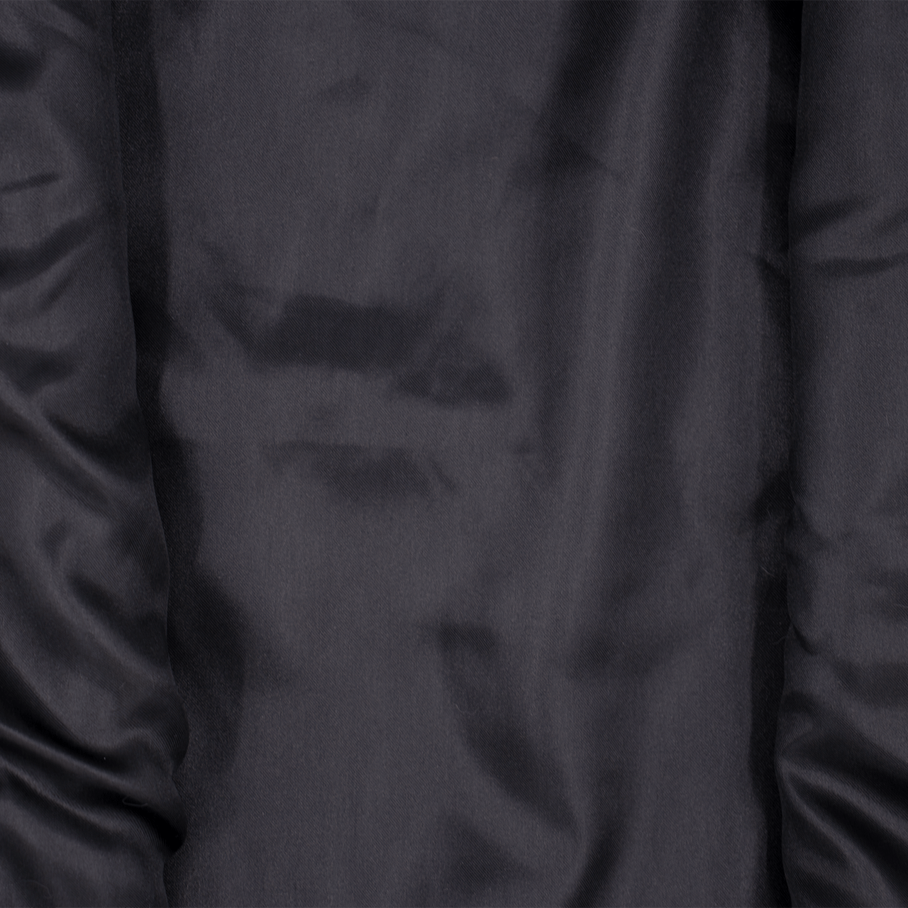 Black lining on rabbit fur vest