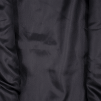 Black lining on rabbit fur vest