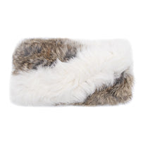 Twisted Rabbit Fur Textile Knit Headband