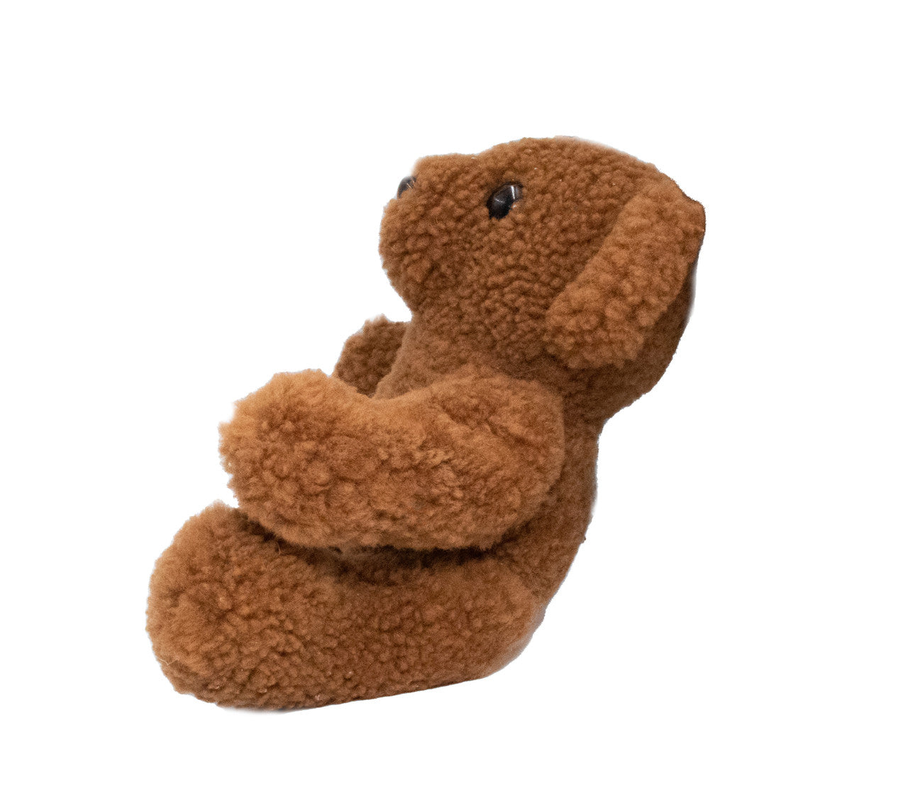 Lambswool Teddy Bear Side View