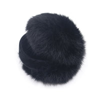 Children's Rabbit Fur Earmuffs with Velvet Band