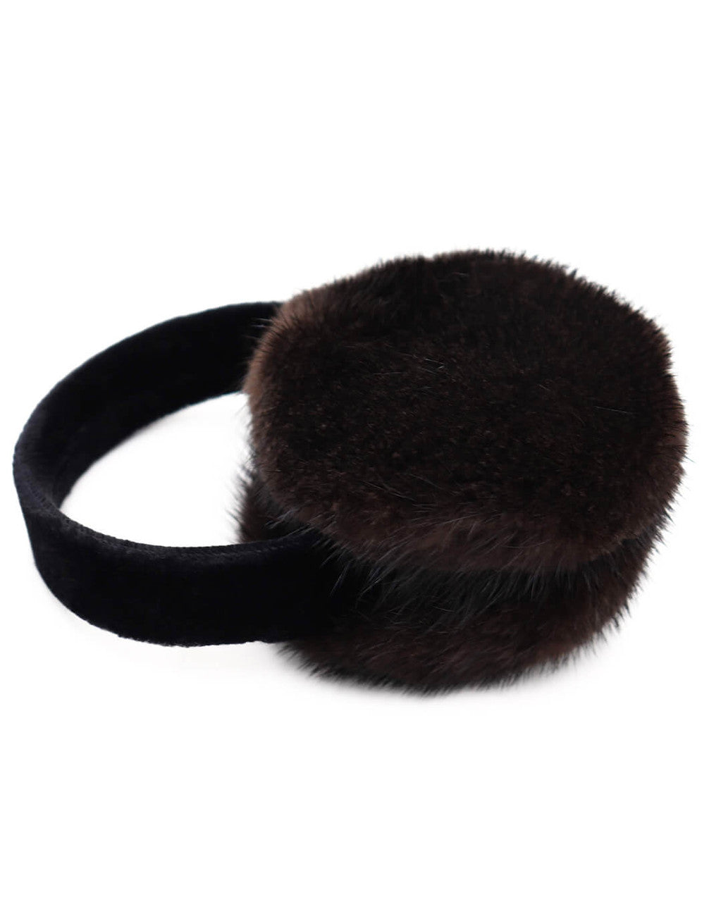 Mink Fur Earmuff with Velvet Band