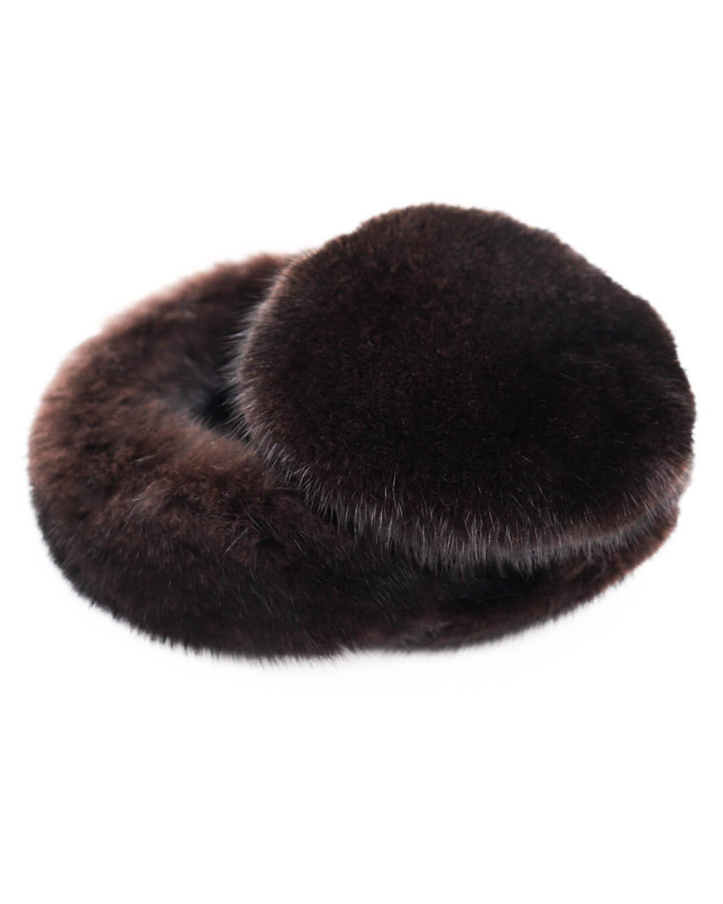 Mink Fur Earmuffs with Halo Band