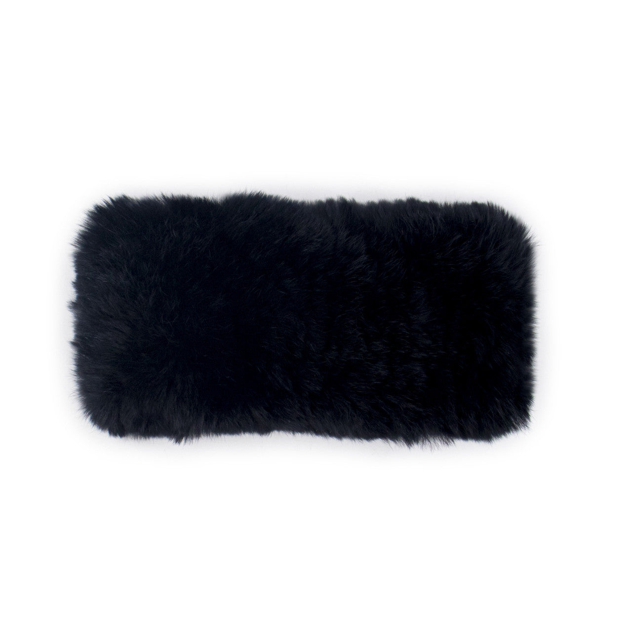 Rex Rabbit Fur Knit Headband/Scarf