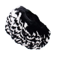 Rex Rabbit Fur Knit Headband/Scarf