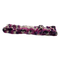 Rex Rabbit Fur Double Loop Infinity Scarf