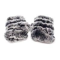 Rex Rabbit Fur Fingerless Gloves