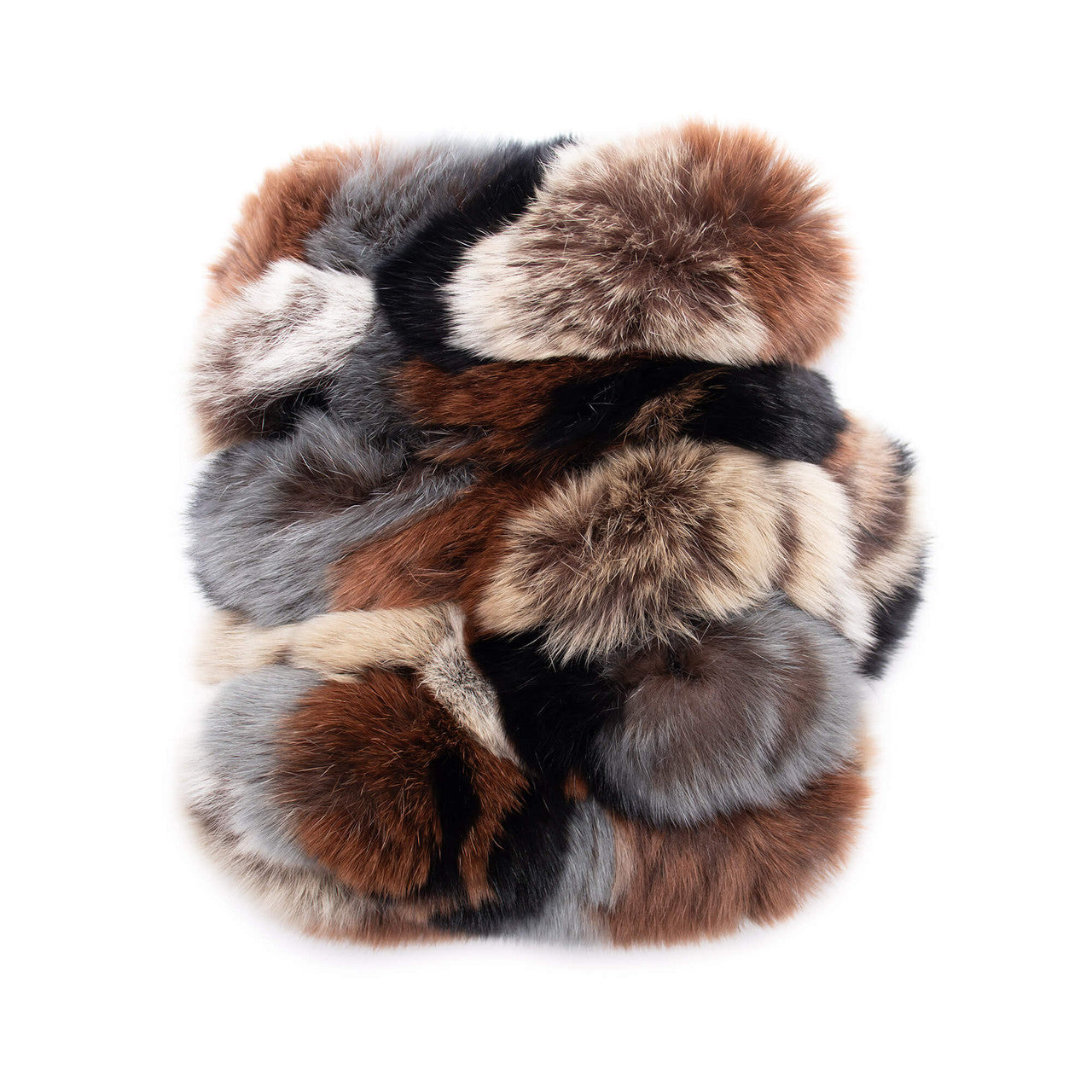 Rex Rabbit Fur Fingerless Gloves