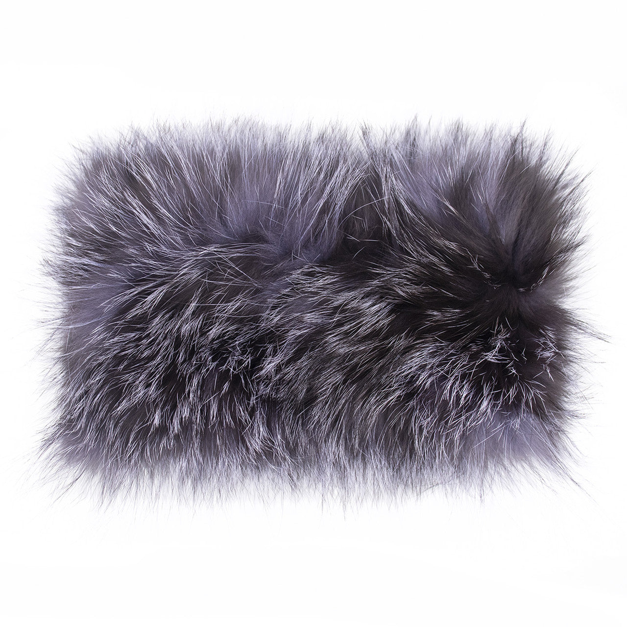 Fox Fur Knit Headband/Scarf