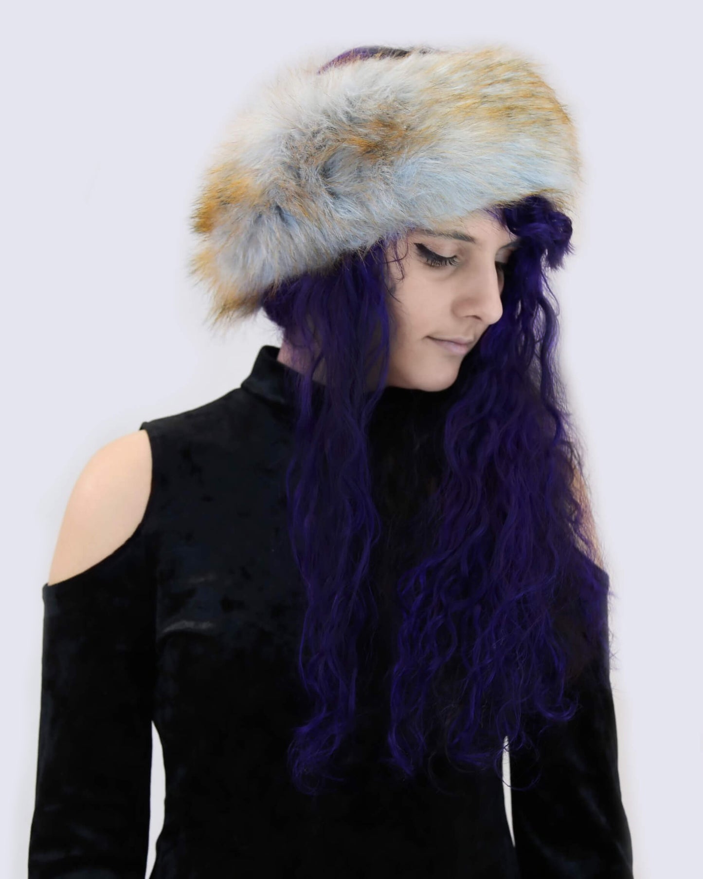 Faux Fox Fur Headband/Scarf